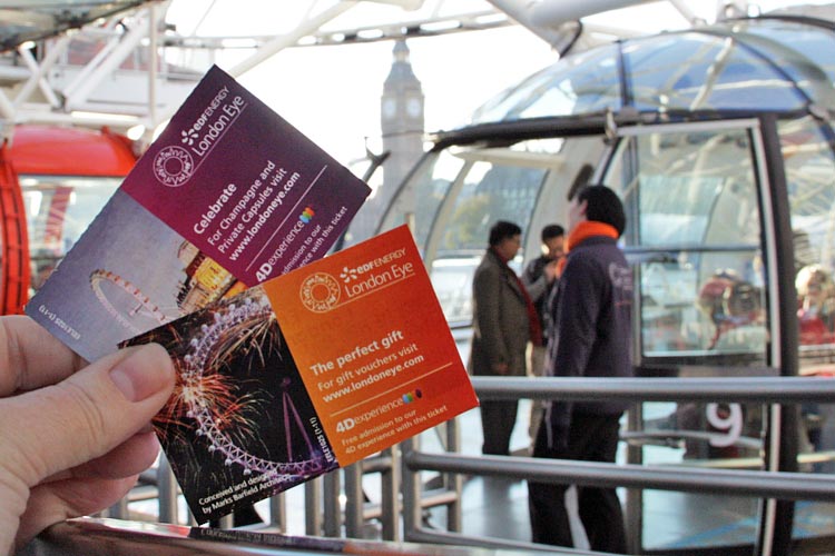 Билеты на London Eye