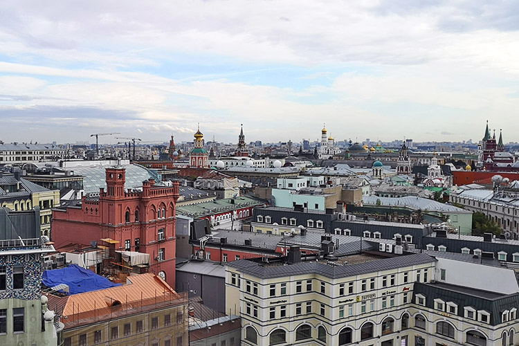 Moscow roofs