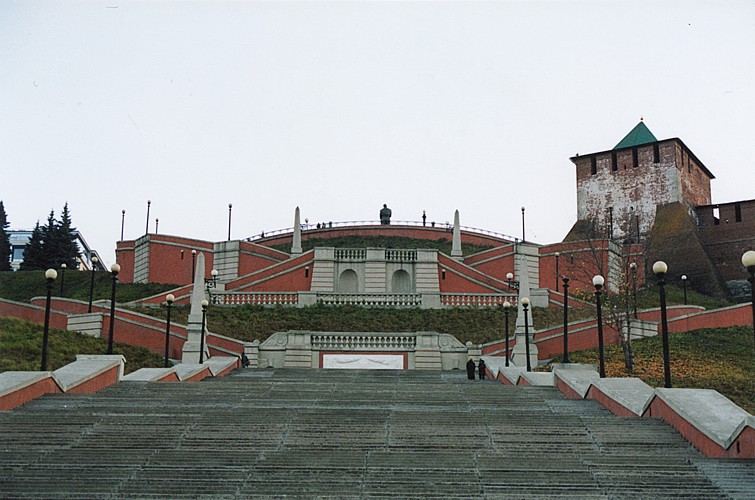 Лестница на набережную. Нижний Новгород