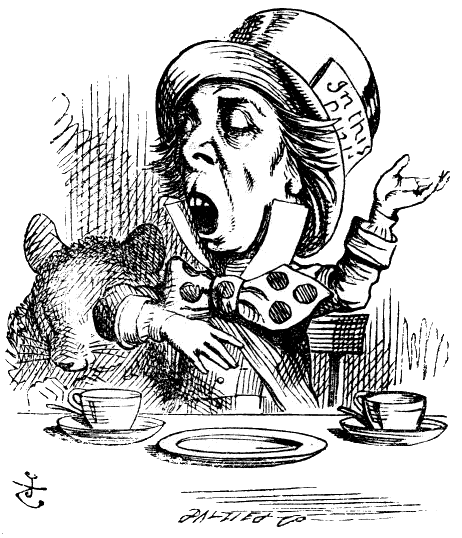 Шляпник. Иллюстрация Джона Тенниела